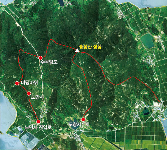 암태도 승봉산