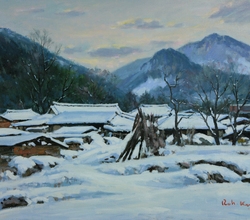 대악리 설경