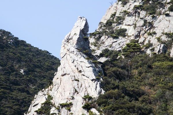 홍도 공작새바위 2