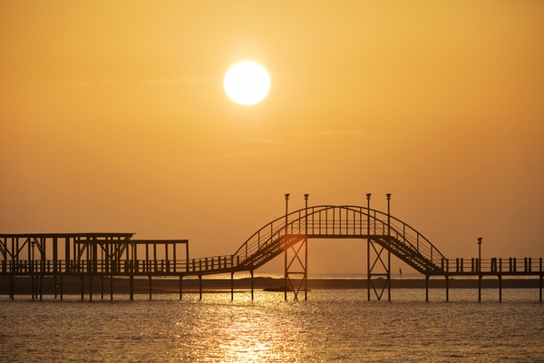 증도 짱뚱어다리일몰 2