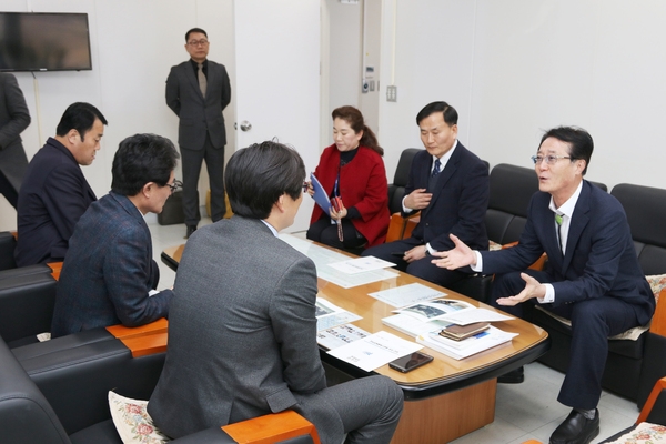 2019.02.19 전남도의회 교육위원장 면담 1