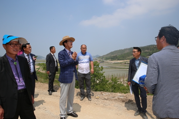 2019.05.14 도초면 수국공원 현장점검 2