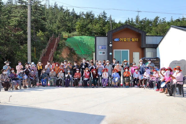 2021.07.21 압해읍 가란도 어업인 쉼터 준공식 2