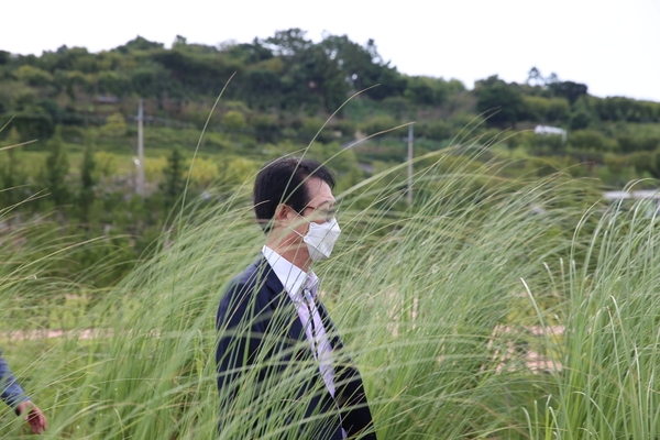 2021.08.31 도초면 수국공원 현장방문 1