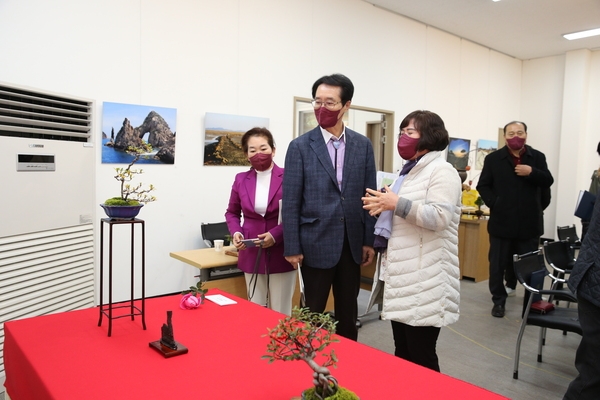 2021.12.13 신안군 제1기 분재학교 수료식 1