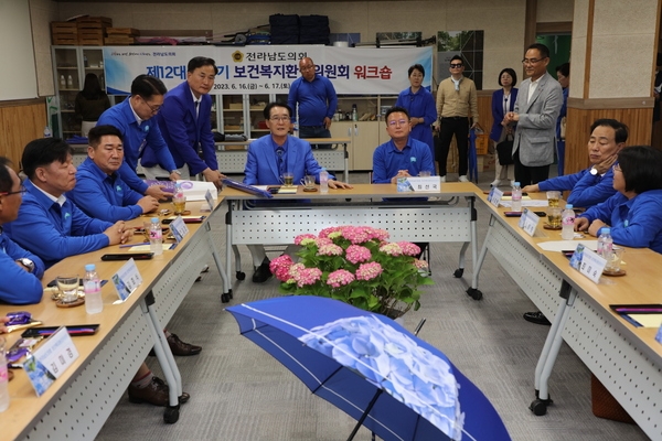 2023.06.16  전라남도의회 제12대 상반기 보건복지환경위원회 워크샵 방문_도초생태 2