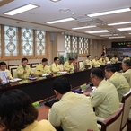 2023. 07. 24   신안군청 영상회의실-집중호우대비 긴급 점검 회의