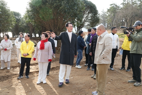 2025.03.06_ 암태면 암석정원 현장점검 1