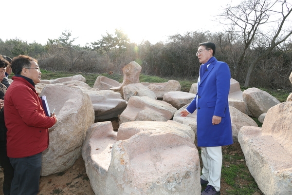 2025.03.10_ 암태면 암석정원 현장점검 5