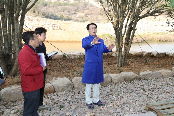 2025.03.10_ 암태면 암석정원 현장점검 6