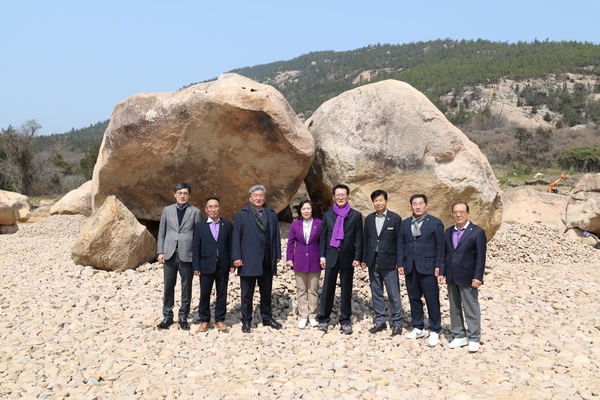 2025.03.20_ 암태면 암석정원 현장점검 1