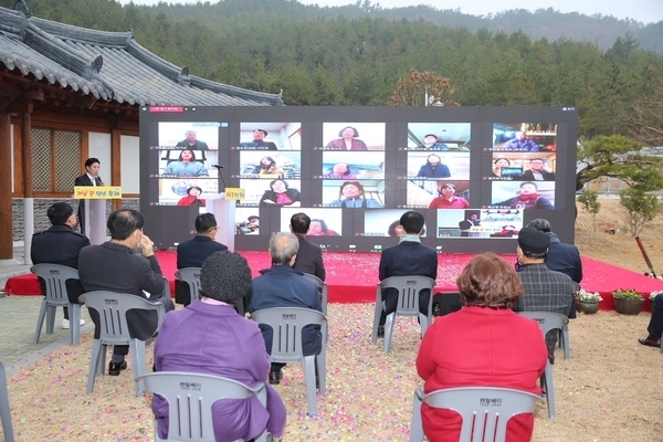 『섬 겨울꽃 랜선 축제』개막식 온라인으로 개최..'2004만송이 애기동백꽃 향연 속, 랜선 여행'1