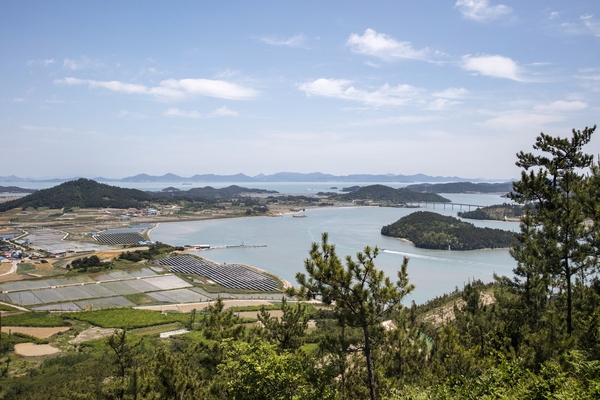 팔금 선학산등산로에서 본 팔금 001 2