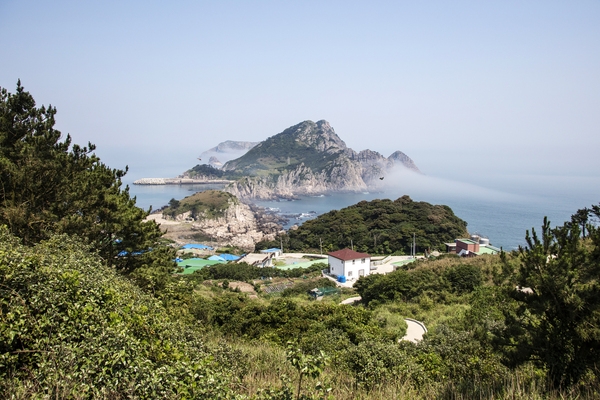 흑산 만재도 마구산등산로에서 본 만재도 3