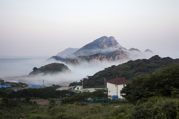 흑산 만재도 마구산등산로에서 본 만재도 4