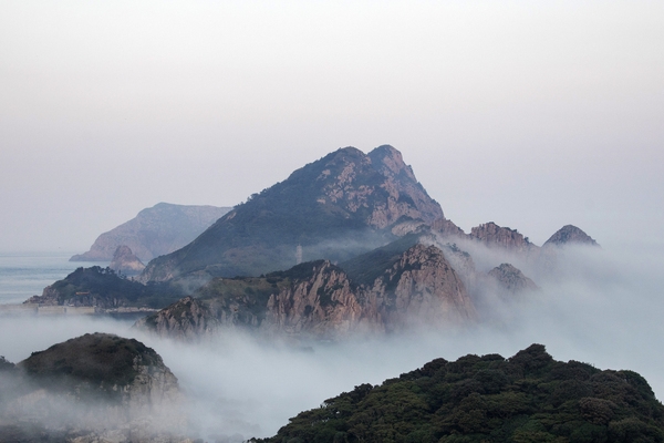 흑산 만재도 마구산등산로에서 본 만재도 5