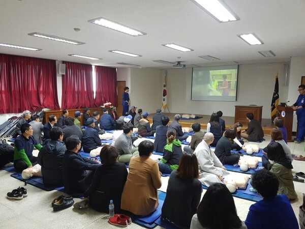 신안군, 구조 및 응급처치 교육 실시..