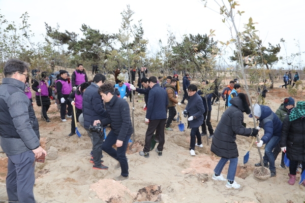 신안군, 제74회 나무심기행사 전국최초 열어..