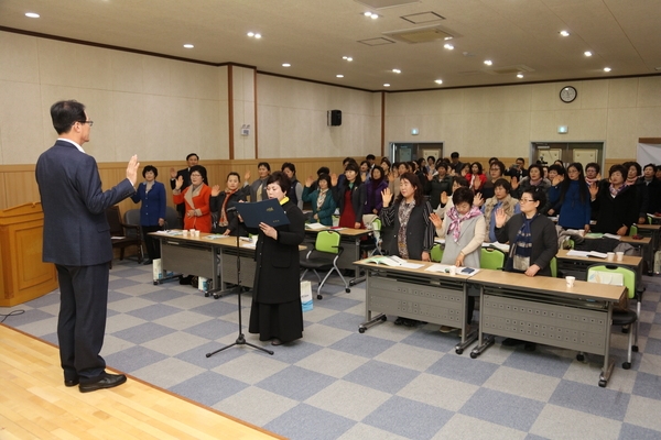 신안군, 마을 숲 조성 선포식 및 자원봉사 교육 실시 2