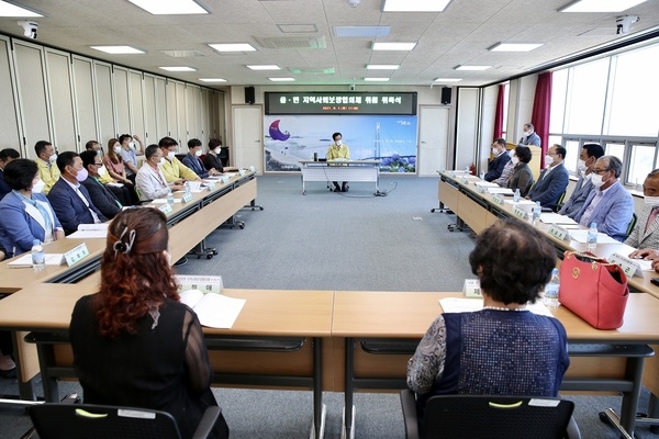 신안군 읍·면 지역사회보장협의체 위촉식 및 간담회 개최..