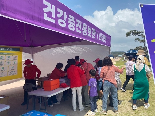 신안군 보건소, 군민 건강증진을 위한 캠페인 실시..