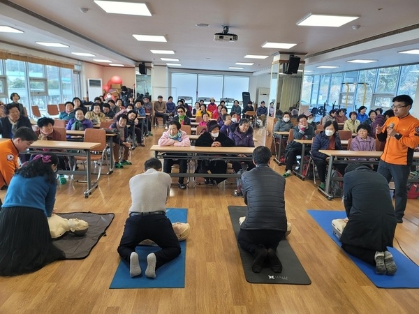 신안군, 생명을 살리는 위기 대응 교육 실시..