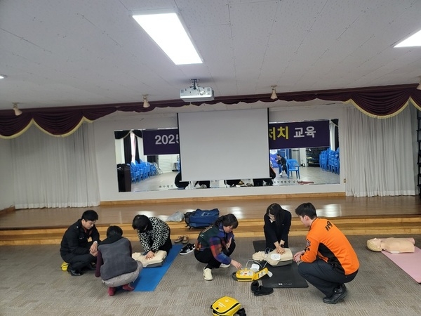 신안군, 생명을 살리는 위기 대응 교육 실시..