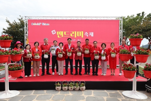 신안군, ‘2025 섬 맨드라미 축제’ 막 내려..'다채로운 맨드라미꽃과 병풍도의 절경, 가을의 낭만 선사' 1