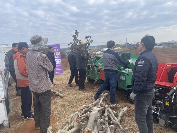 신안군, 겨울철 영농부산물 파쇄로 연일 바뻐..'금년도 사업 15일까지 신청 마감' 1