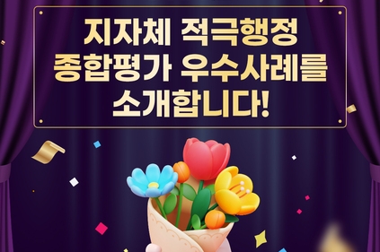 행정안전부
2024년 지자체 적극행정 종합평가 우수사례를 소개합니다!, 카드뉴스